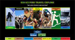Desktop Screenshot of ecoice-peru.com