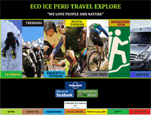 Tablet Screenshot of ecoice-peru.com